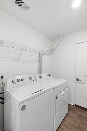 Washer/dryer in all units